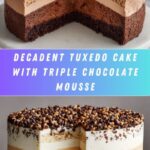 Tuxedo Cake: A Triple Chocolate Mousse Delight Recipe