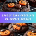 Dark Chocolate Halloween Cookies Recipe