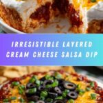 Layered Cream Cheese and Salsa Dip Recipe
