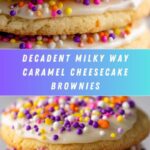 Milky Way Caramel Cheesecake Brownies Recipe