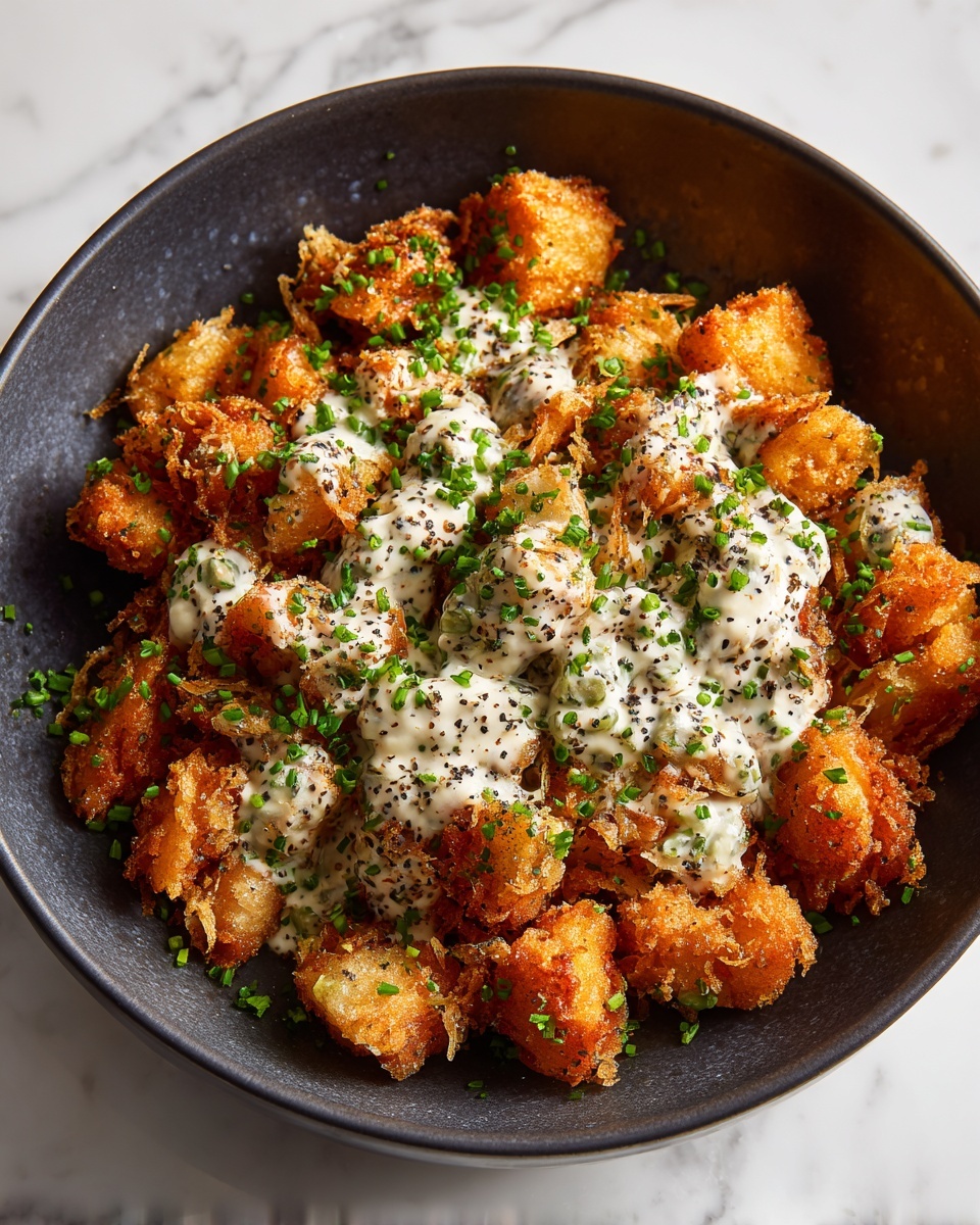 Air Fryer Salmon Bites with Garlic Cream Sauce Recipe - Recipe Image