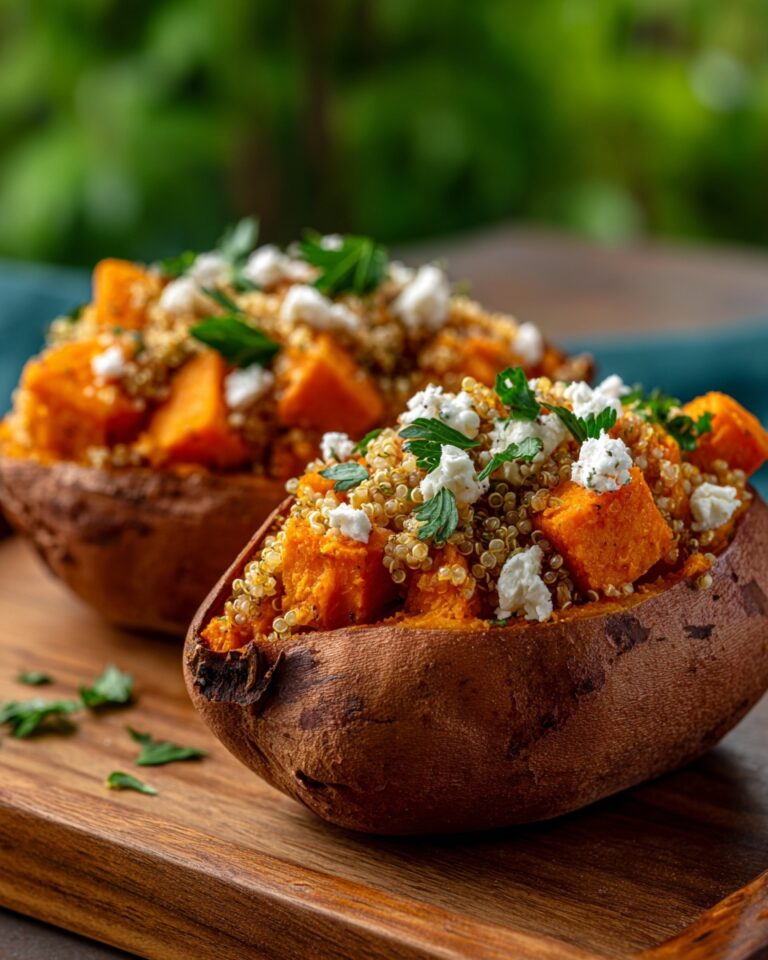 Stuffed Sweet Potatoes with Black Beans and Avocado Recipe