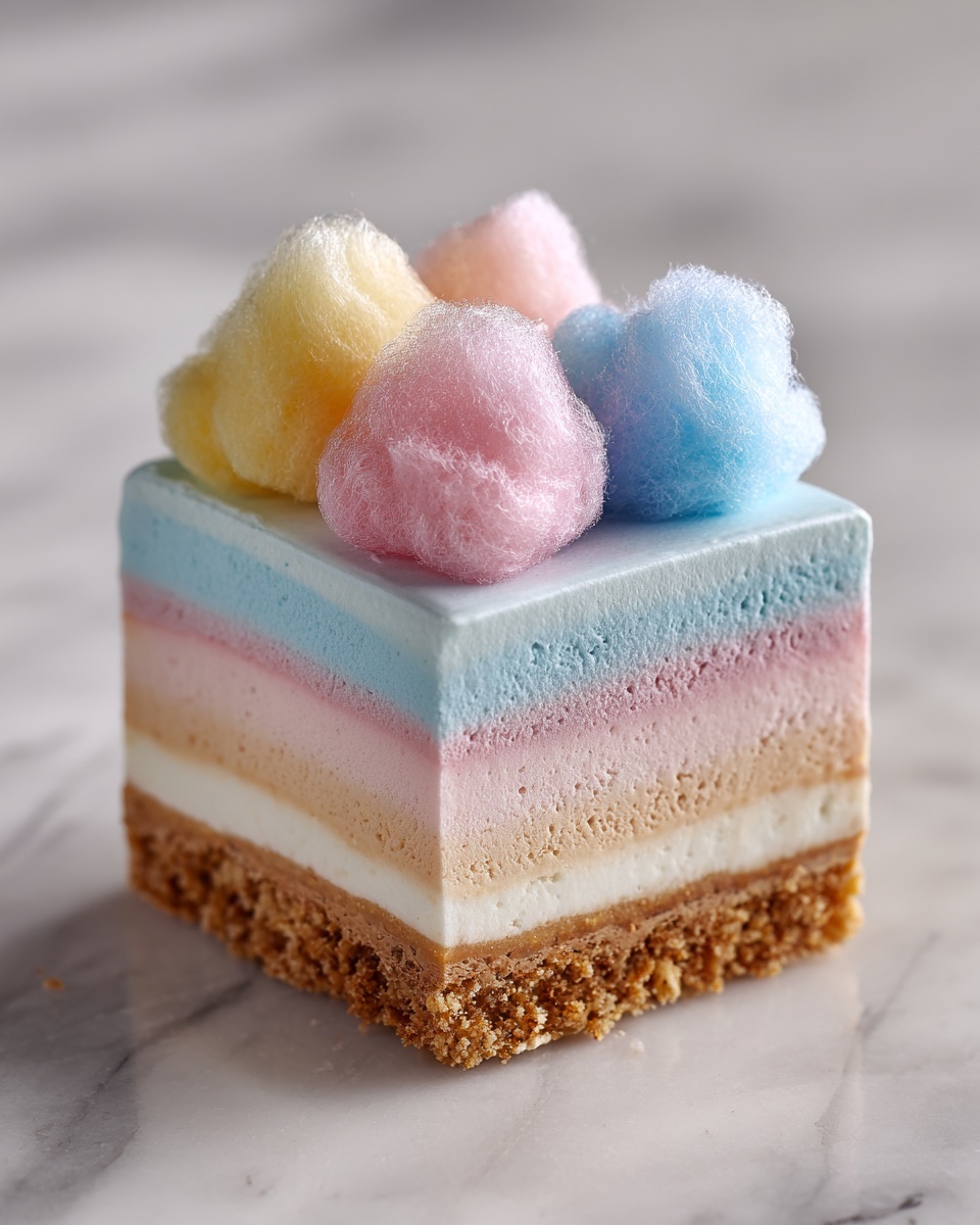 Cotton Candy Cheesecake Recipe - Recipe Image