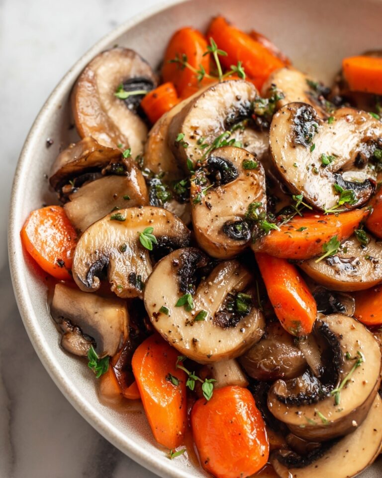 Pickled Shiitake Mushrooms and Carrots Recipe