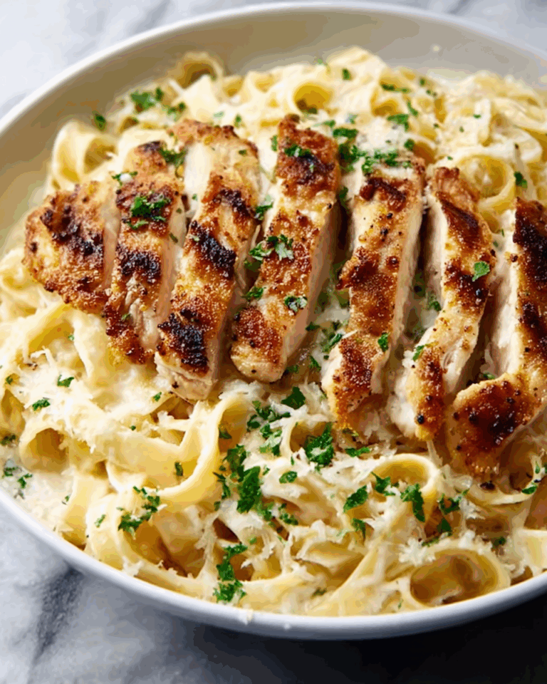Chicken Fettuccine Alfredo Recipe
