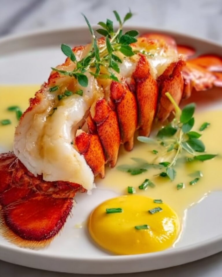 Butter Poached Lobster Recipe