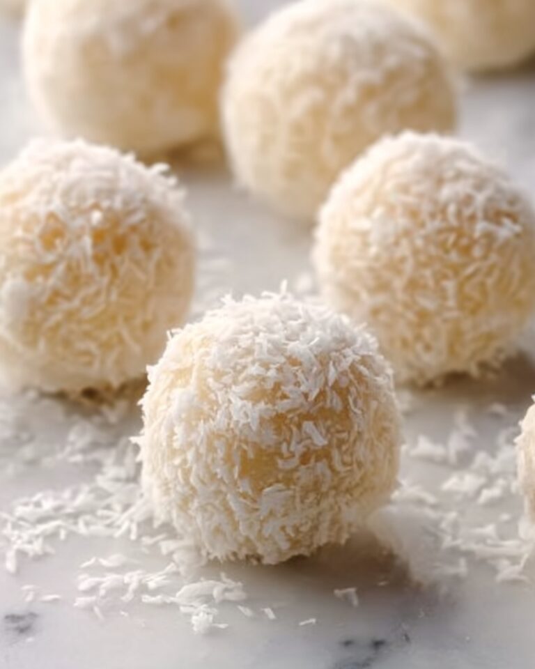 Snowballs Coconut Fudge Truffles Recipe
