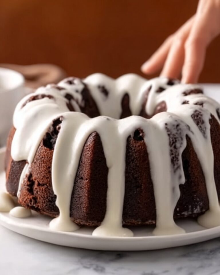 Chocolate-Vanilla Swirl Bundt Cake Recipe