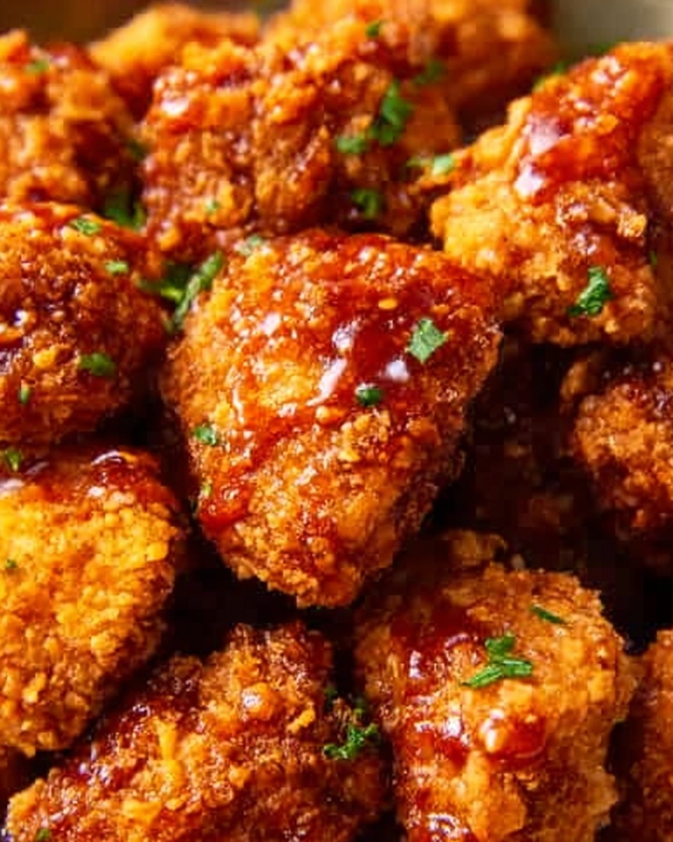 Homemade BBQ Chip Chicken Nuggets Recipe - Recipe Image