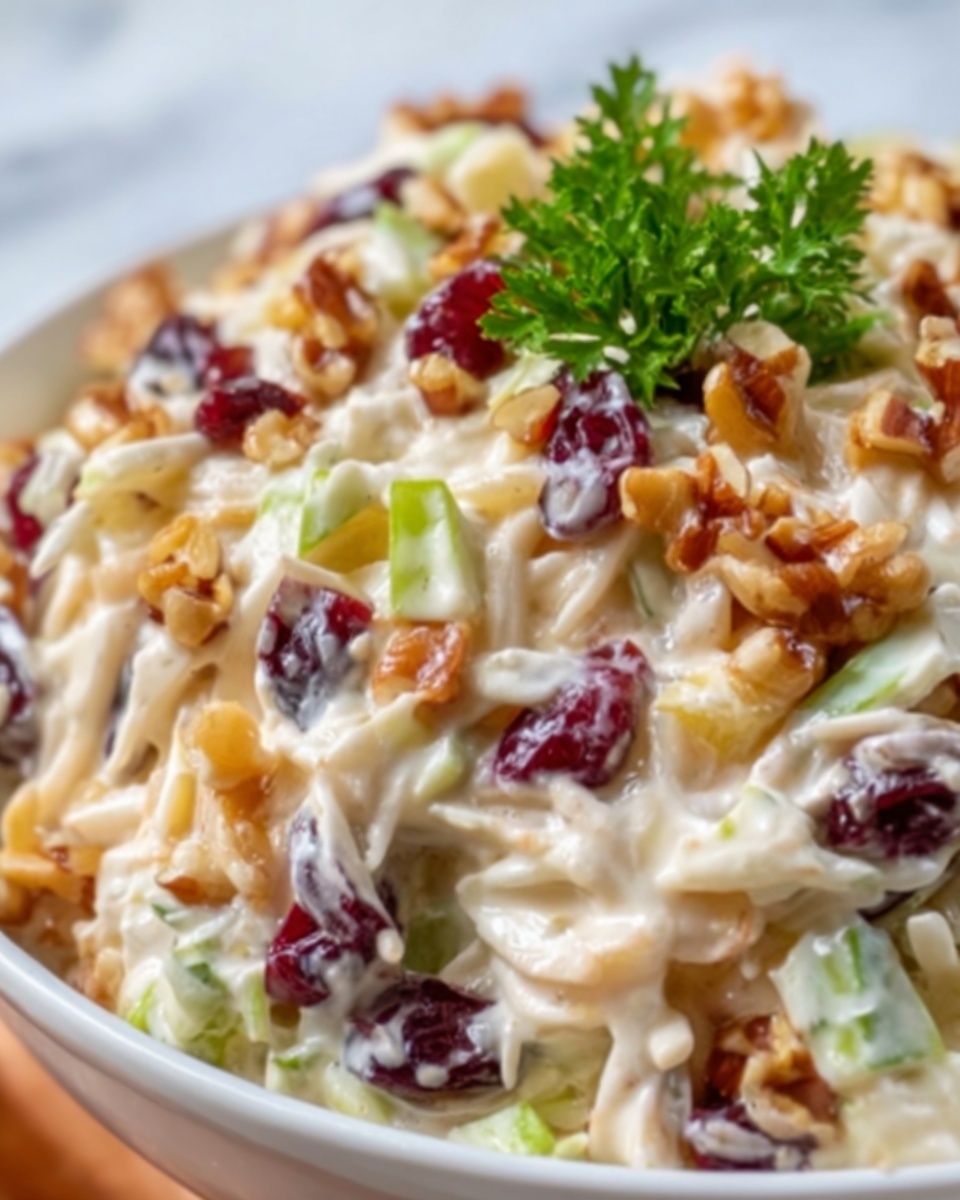 Apple Cranberry Coleslaw Recipe - Recipe Image