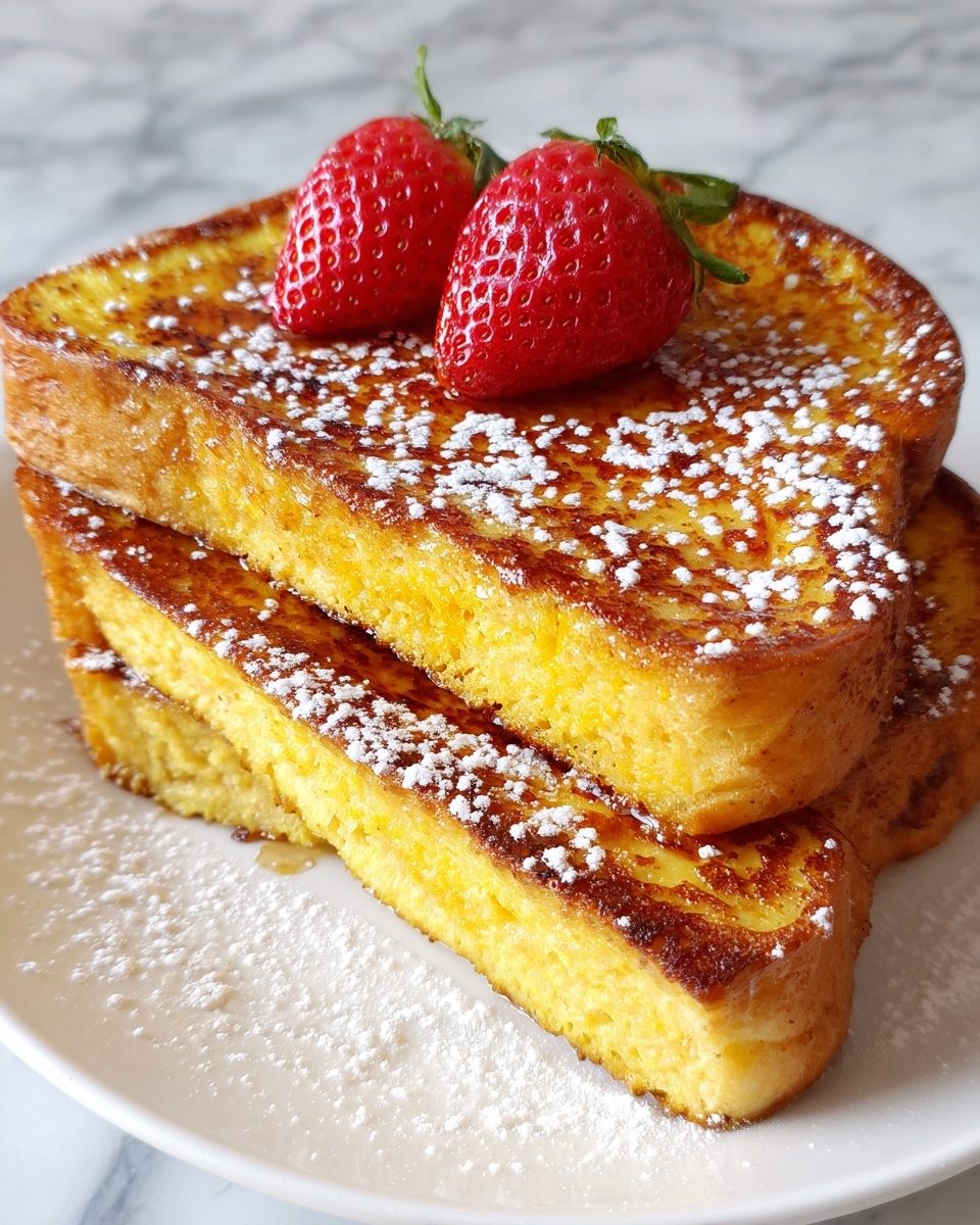 Pound Cake French Toast Recipe - Recipe Image