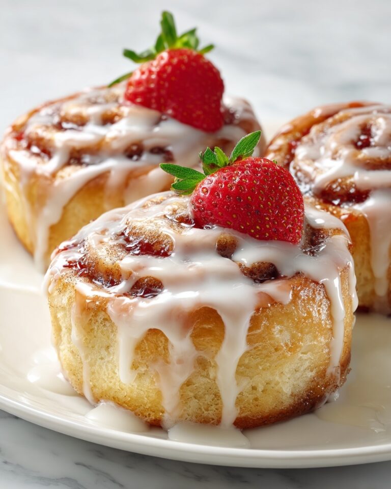 Strawberry Cheesecake Cinnabon Rolls Recipe