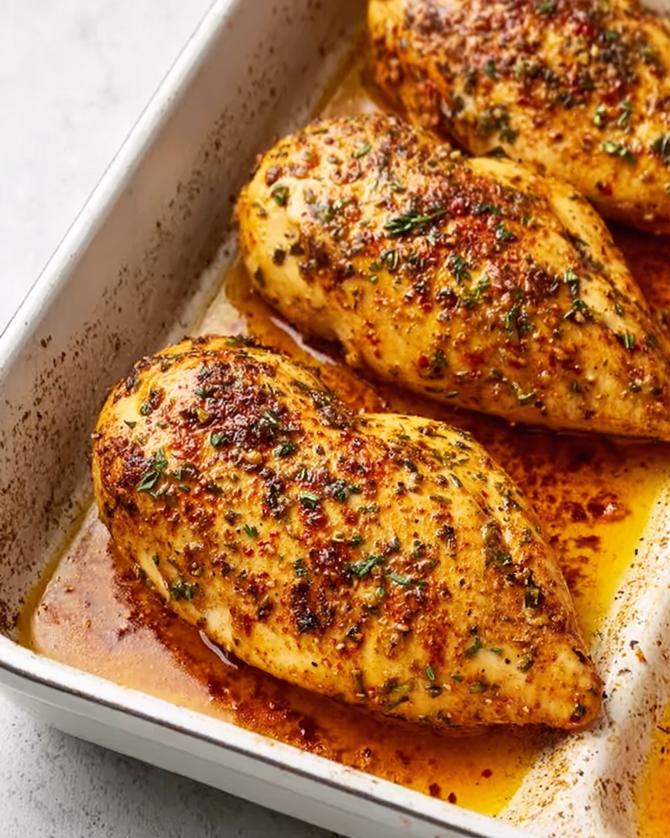 Oven Baked Chicken Breast Recipe - Recipe Image