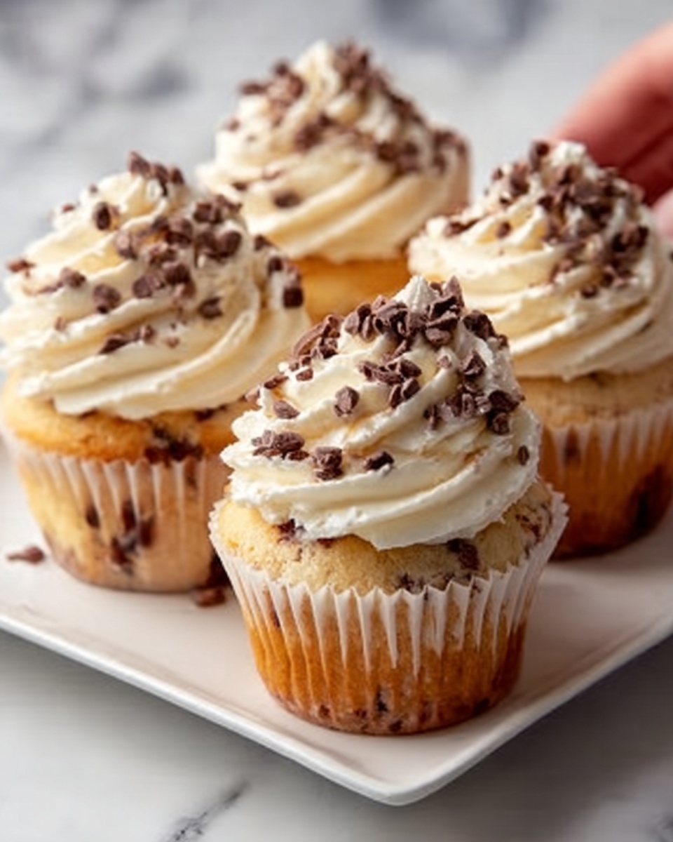 Cannoli Cupcakes Recipe - Recipe Image
