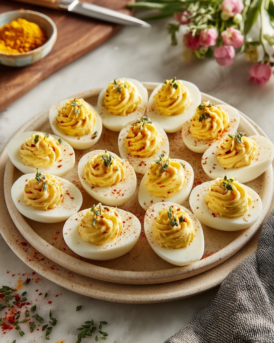 Classic Deviled Eggs Recipe - Recipe Image