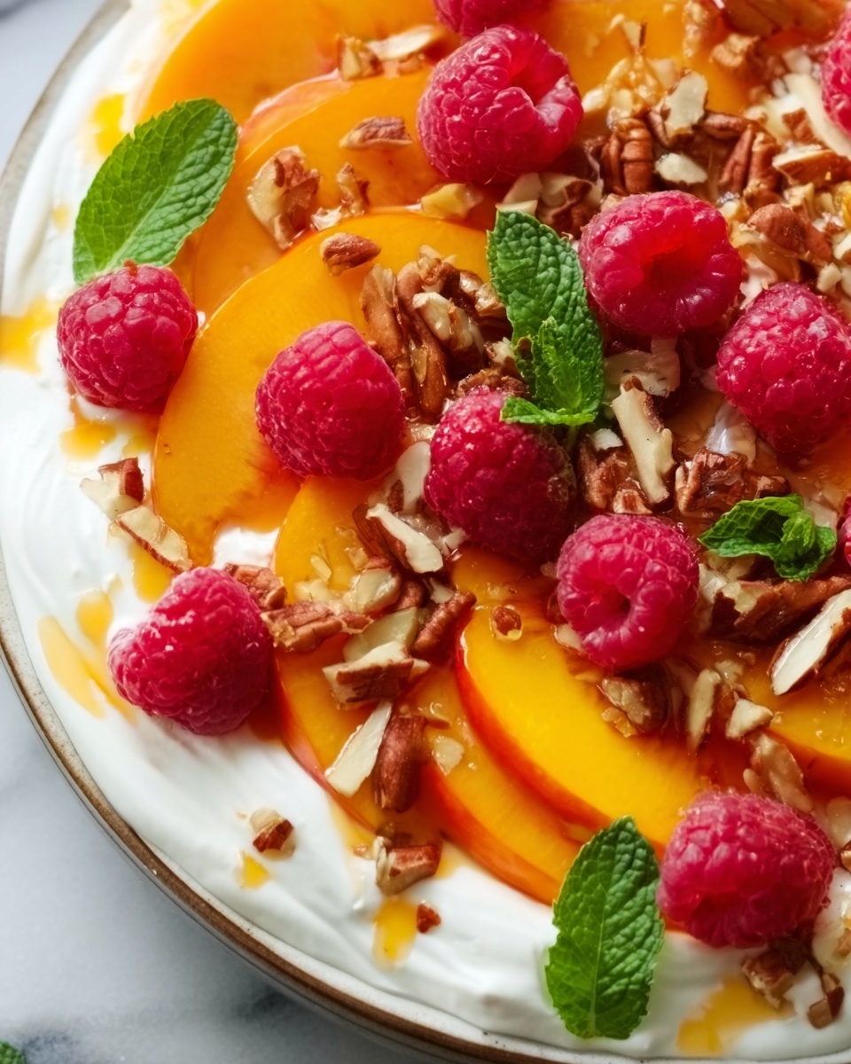 Millionaire Peach Salad Recipe - Recipe Image