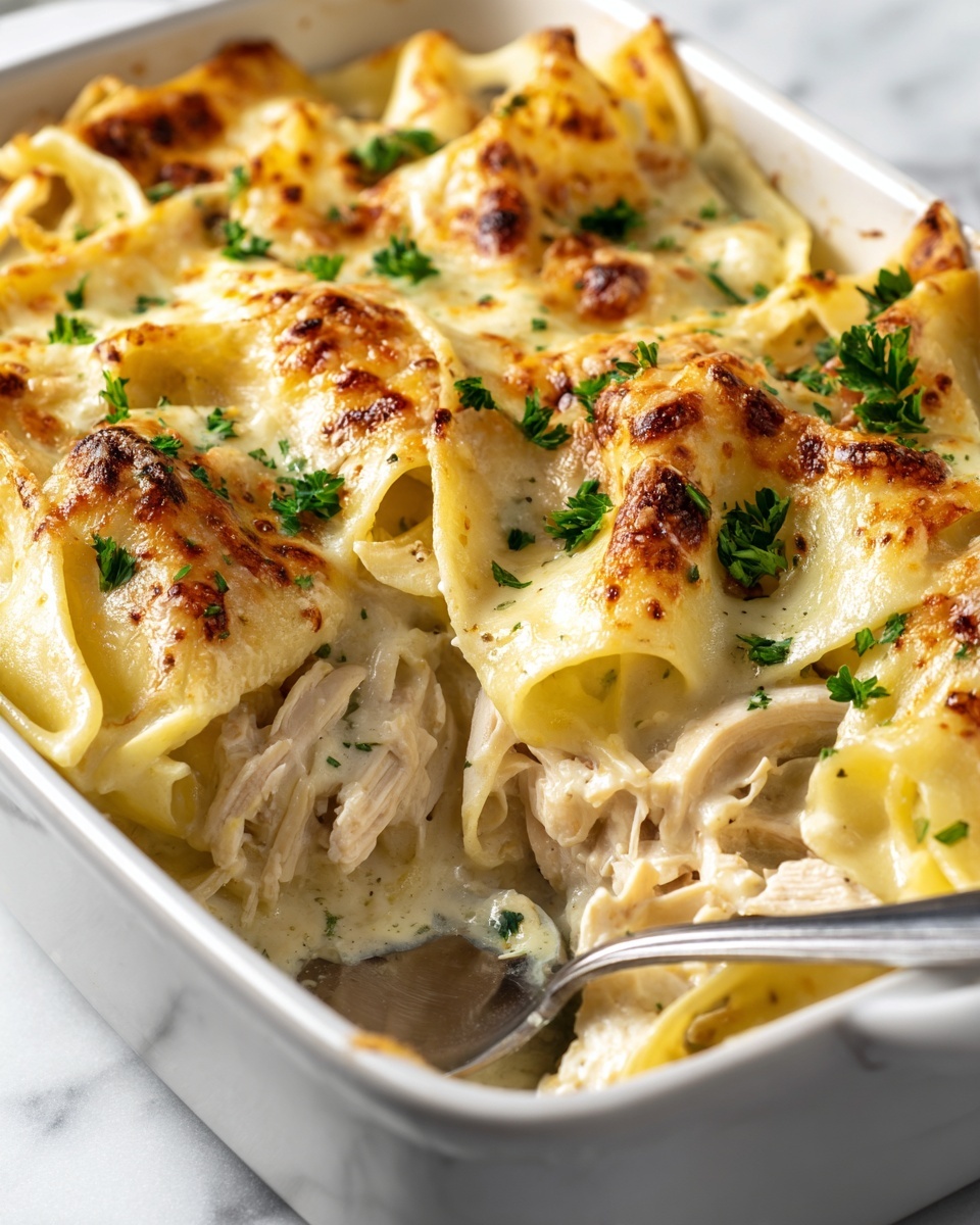 Easy Chicken Noodle Casserole Recipe - Recipe Image