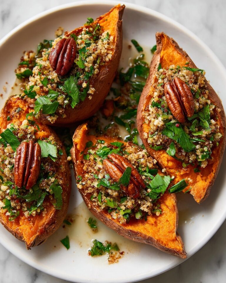 Stuffed Sweet Potatoes with Black Beans, Corn, and Avocado Recipe