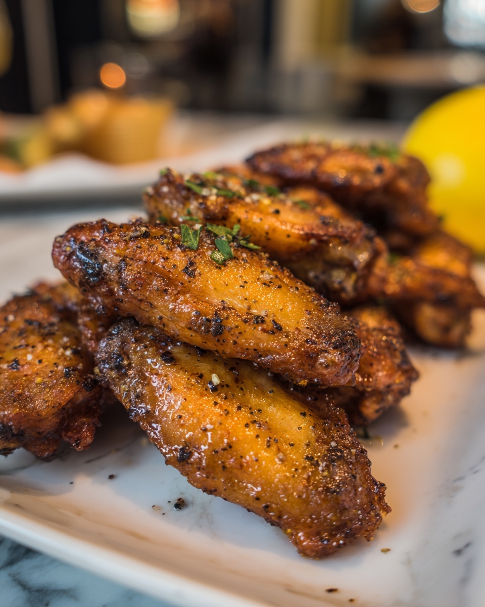 Lemon Pepper Chicken Wings Recipe - Recipe Image