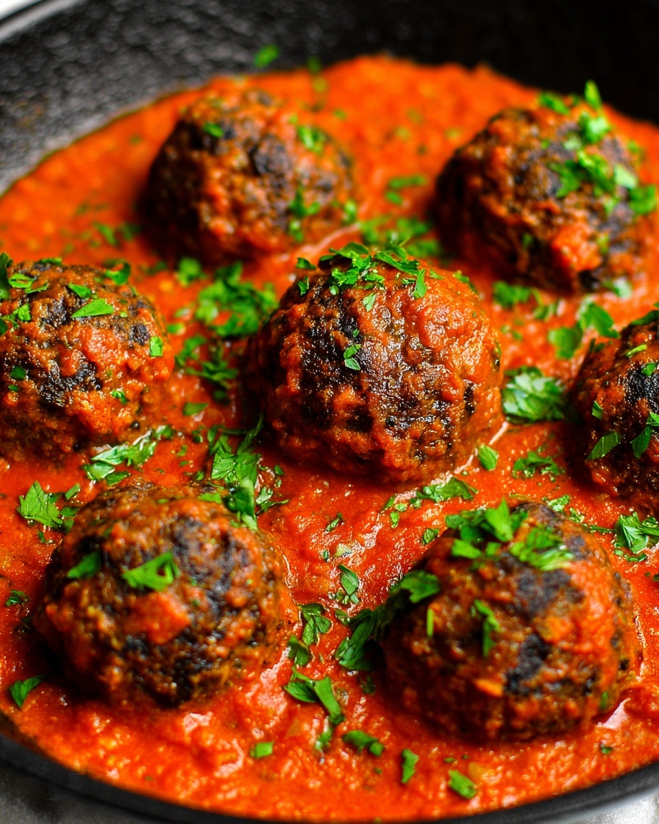Spanish Meatballs in Tomato Sauce Recipe - Recipe Image