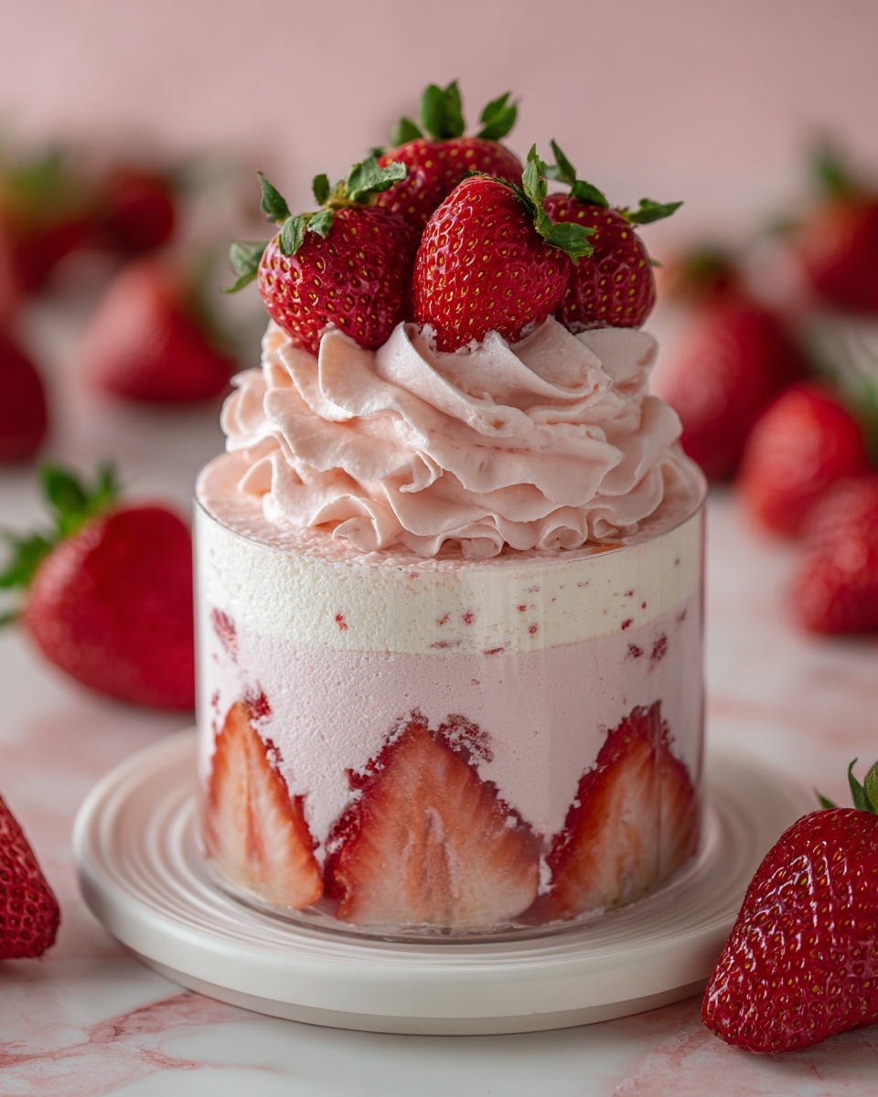 Strawberry Mousse Recipe - Recipe Image