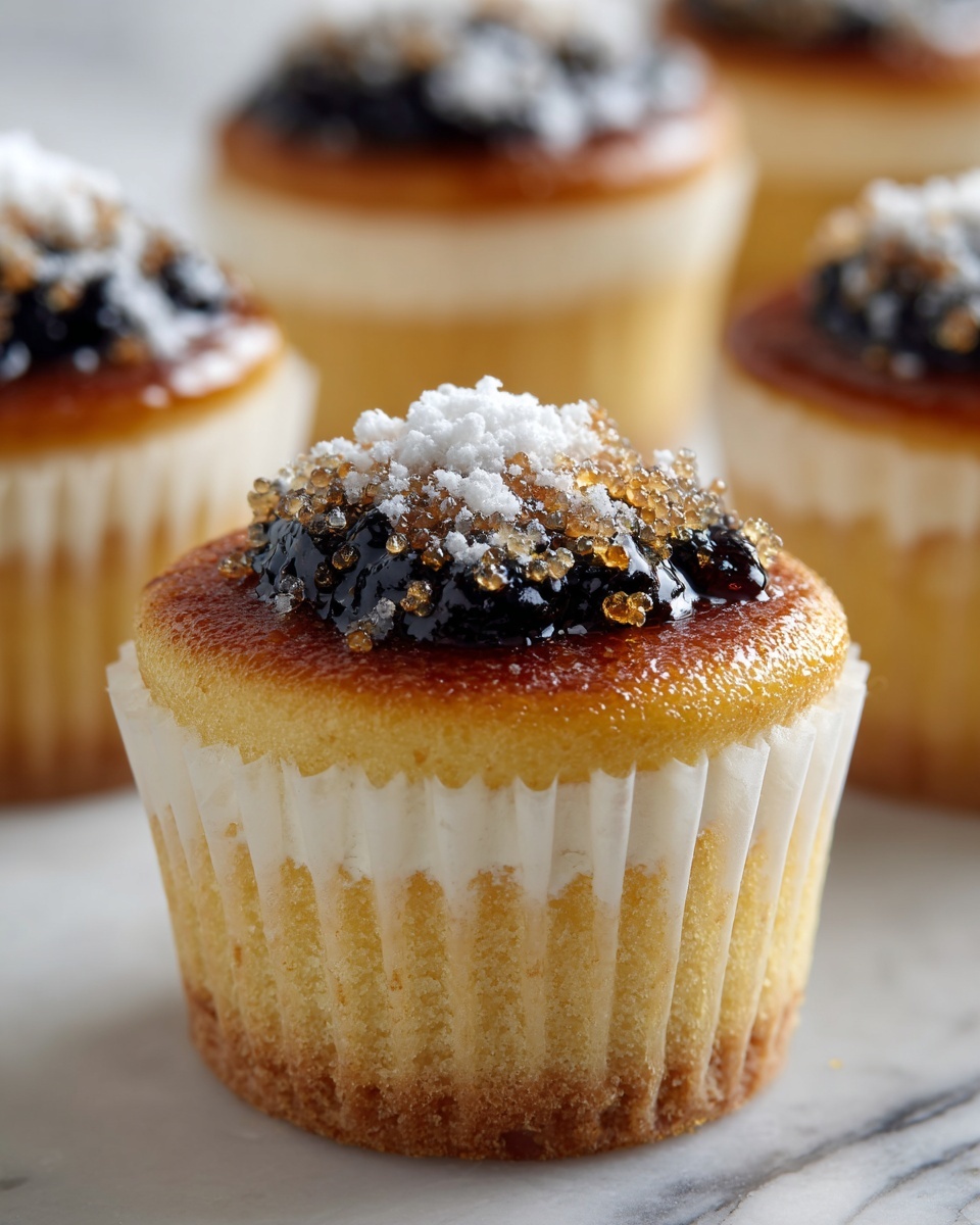 Vanilla Bean Cheesecake Cupcakes Recipe - Recipe Image