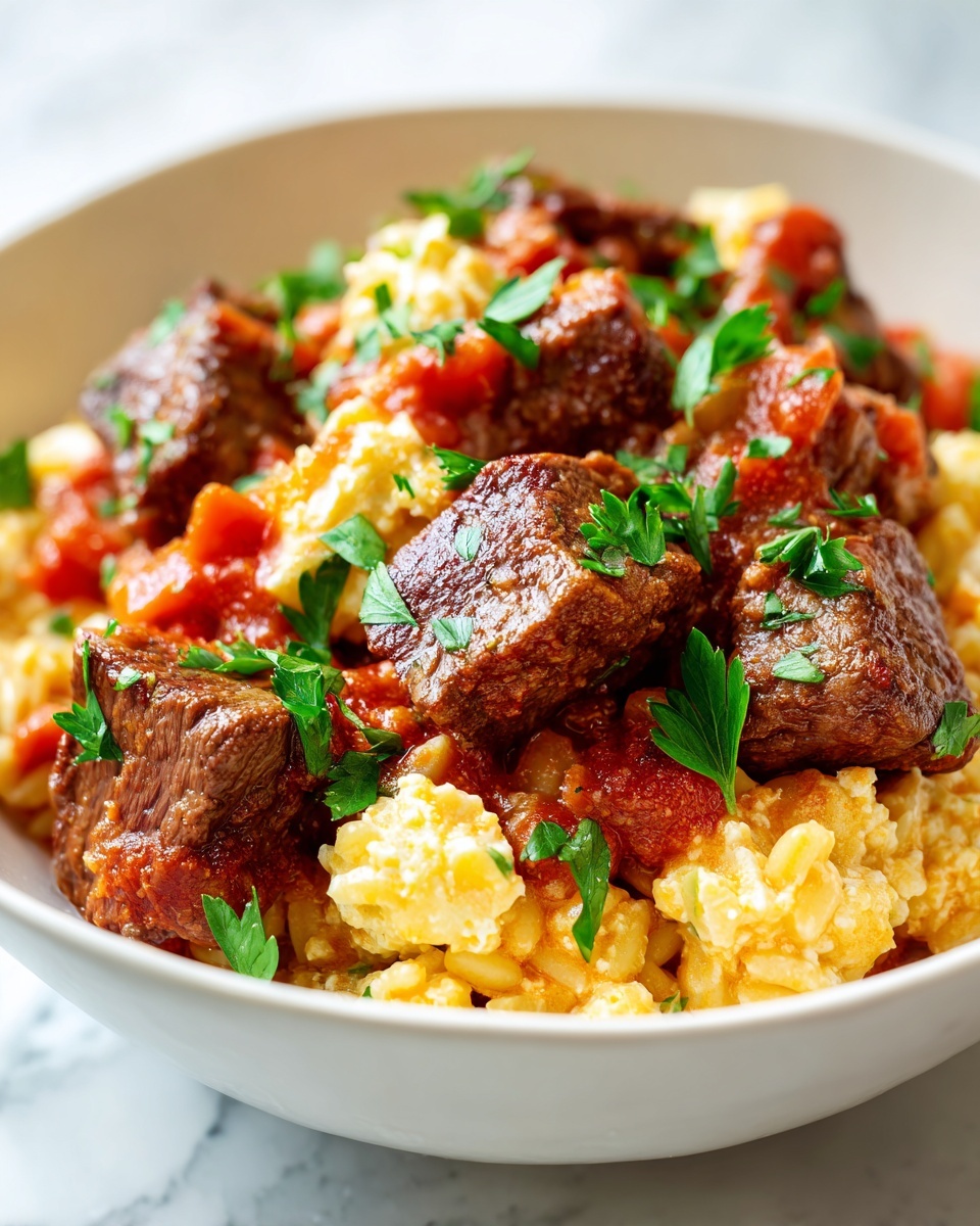 Greek Beef Stew with Orzo (Giouvetsi) Recipe - Recipe Image