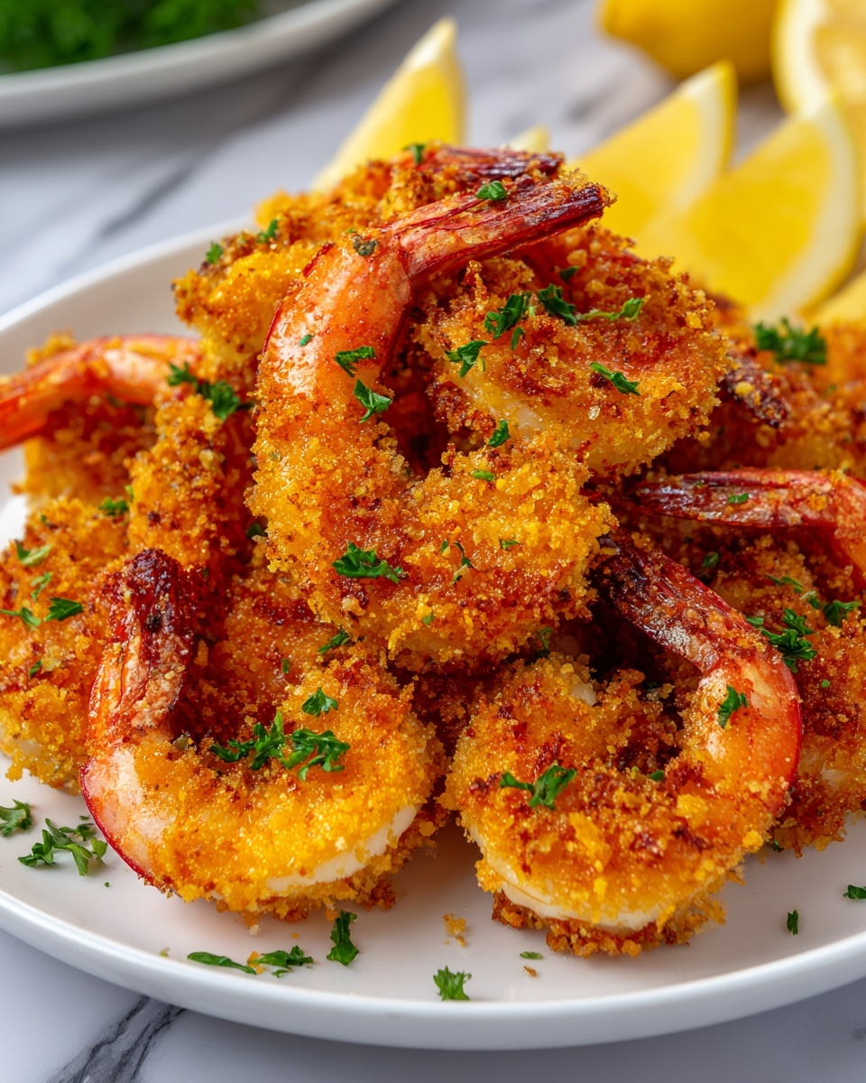 Crunchy Baked Shrimp Recipe - Recipe Image