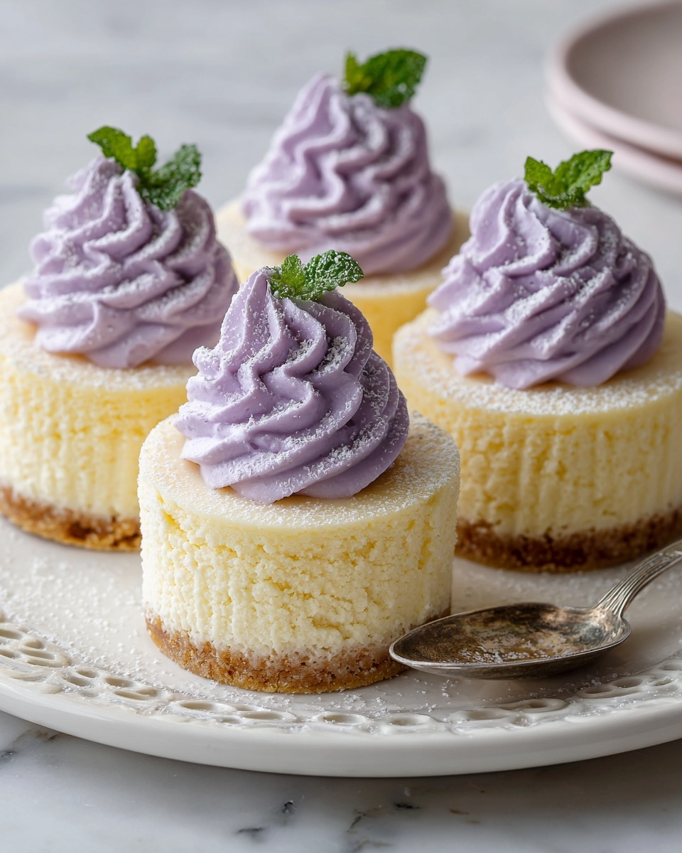 Japanese Mini Cotton Cheesecake Recipe - Recipe Image