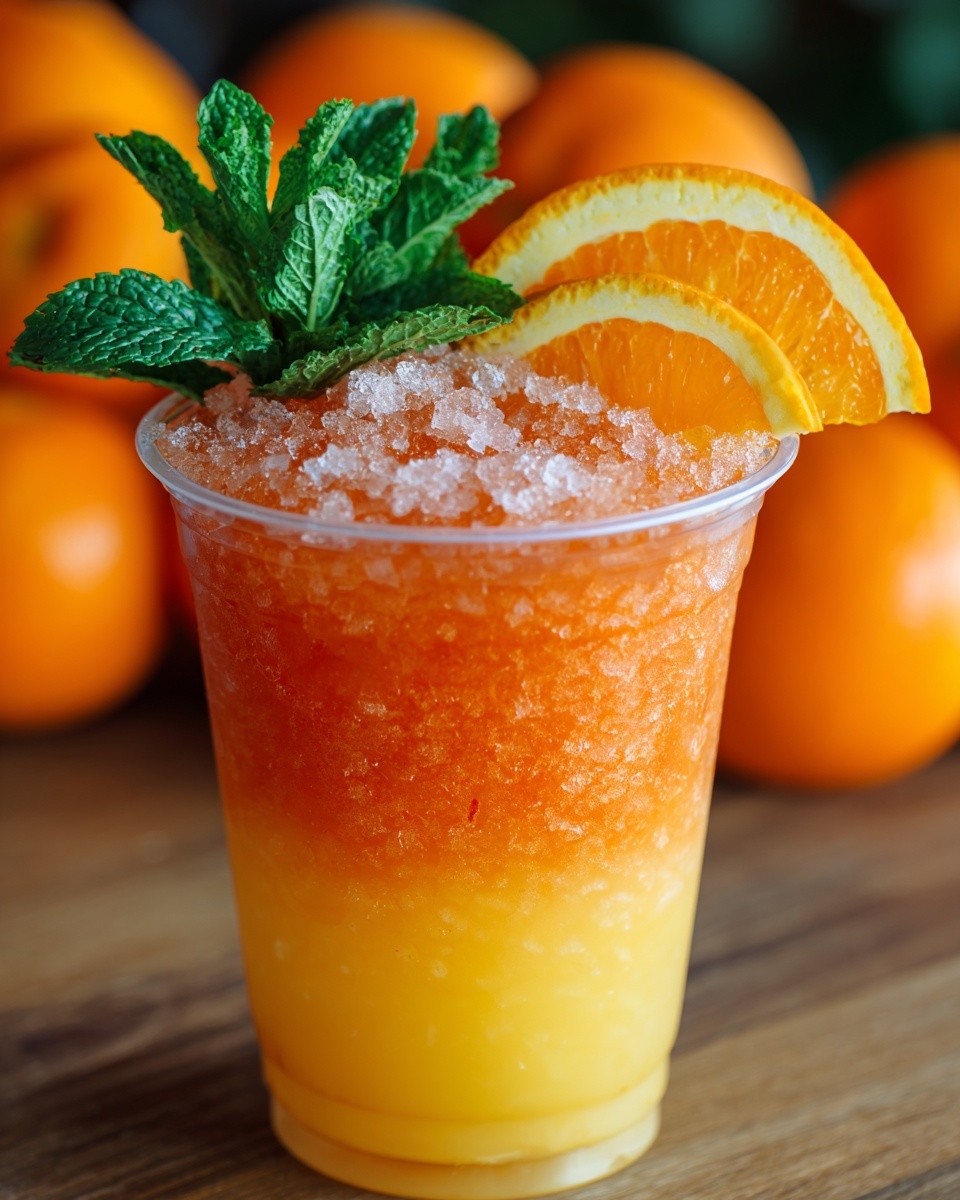 Fuzzy Peach Refresher Drink: The Ultimate Summer Cooler Recipe - Recipe Image