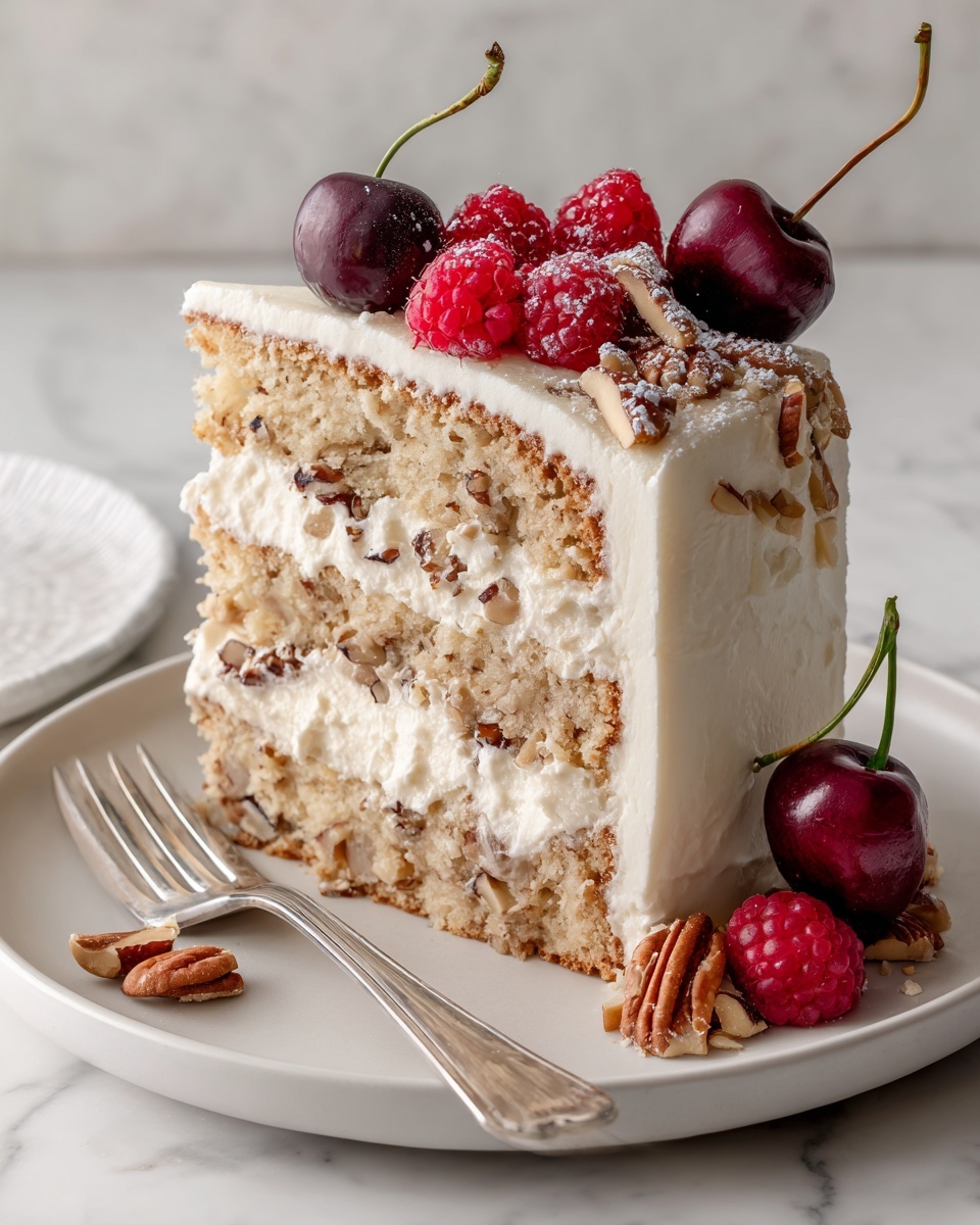 Snowy Bavarian Bliss Cake Recipe - Recipe Image