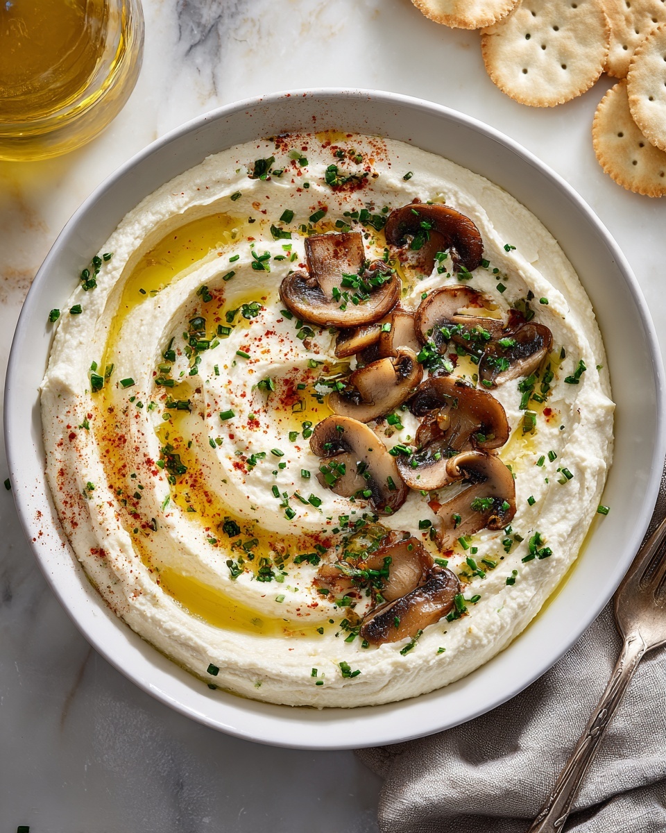 Roasted Garlic and Creamy Beef Dip with Hot Honey Recipe - Recipe Image