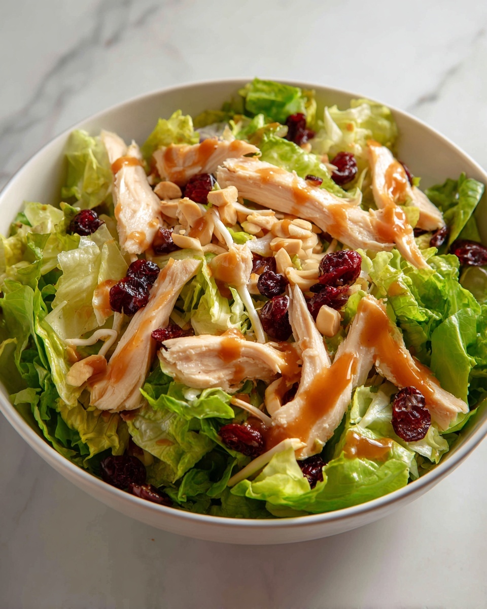 Asian Chicken Cranberry Salad Recipe - Recipe Image