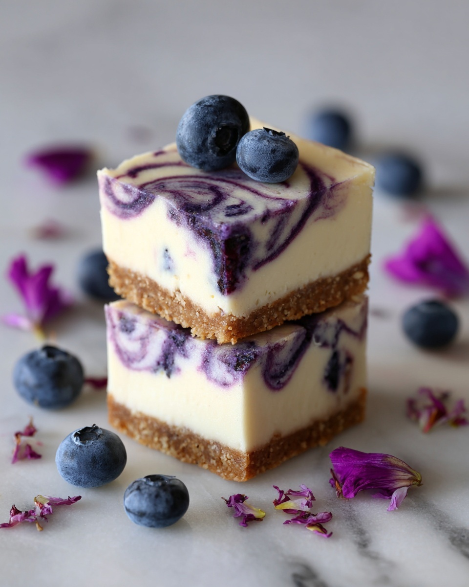 Blueberry Cheesecake Bars Recipe - Recipe Image