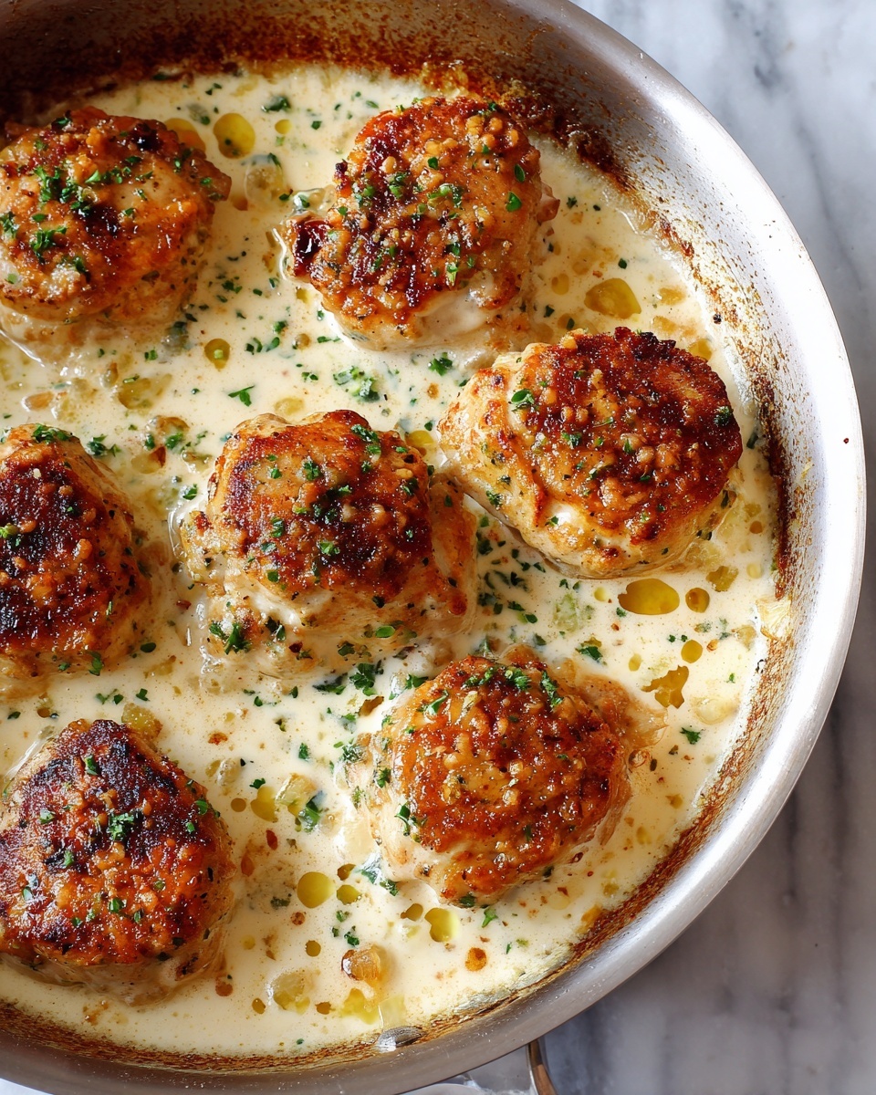 Creamy Oven-Baked Chicken Thighs Recipe - Recipe Image