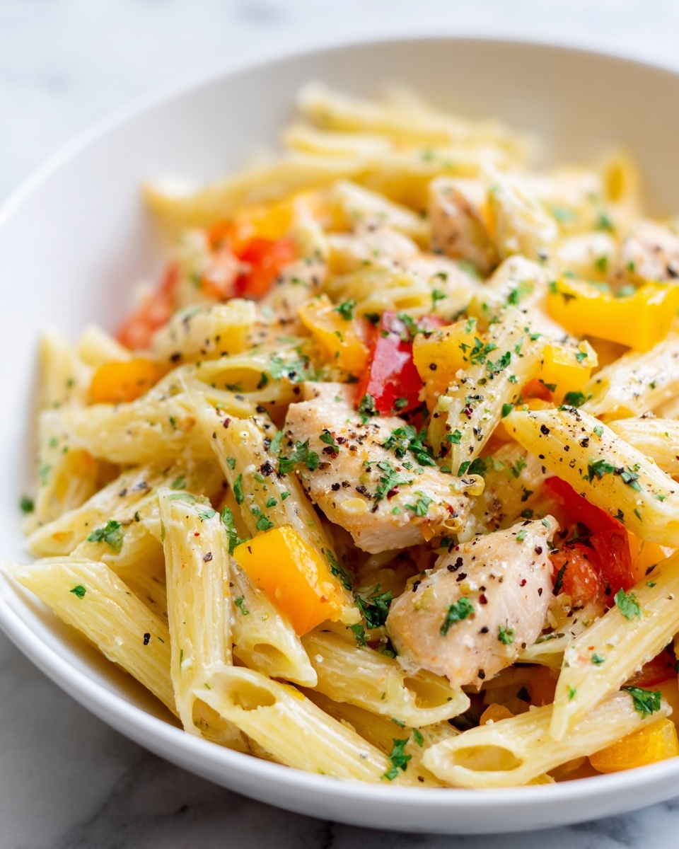 Protein-Packed Chicken Pasta Salad Recipe - Recipe Image
