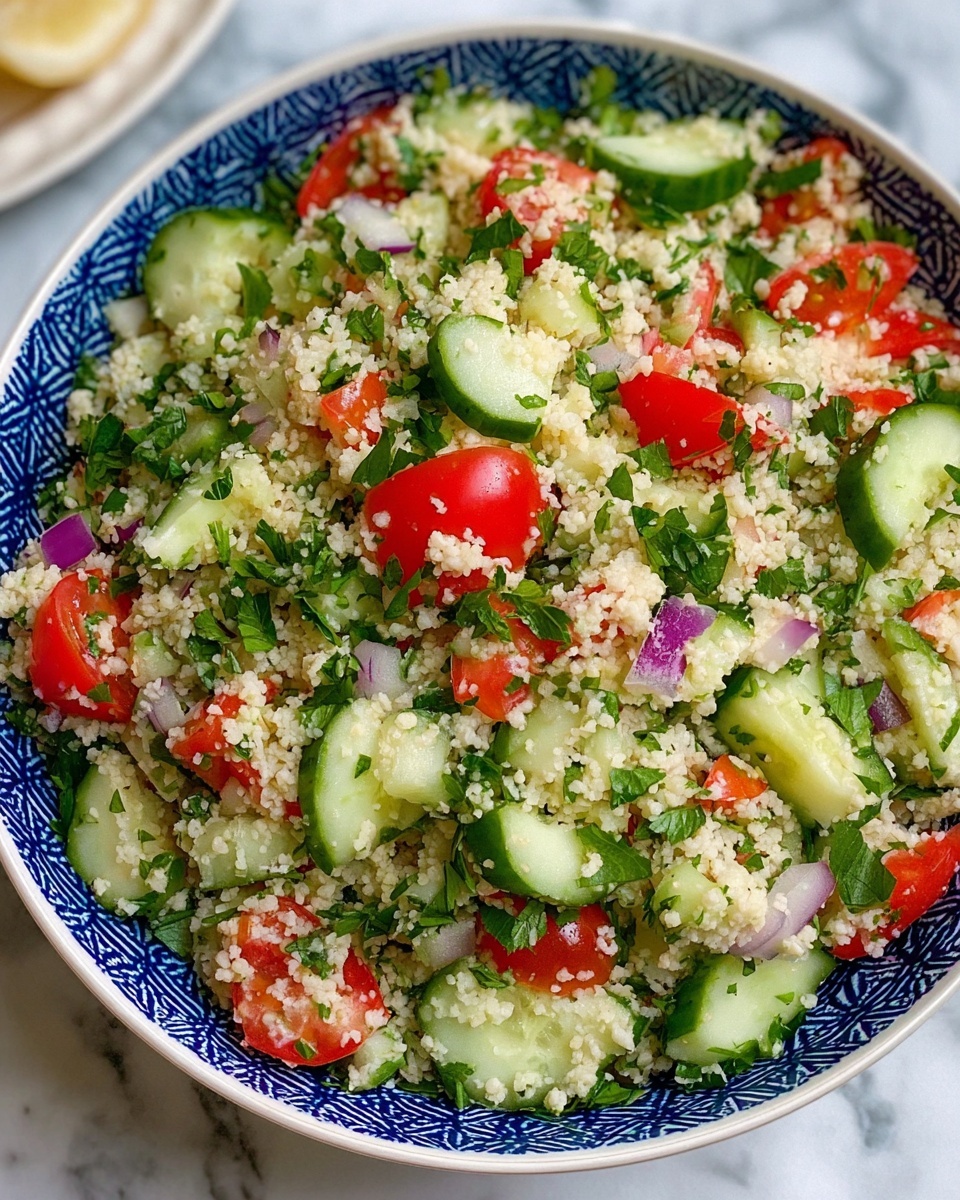 Cauliflower Rice Tabbouleh Recipe - Recipe Image