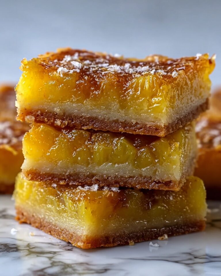 Tropical Paradise with Pineapple Bliss Bars Recipe