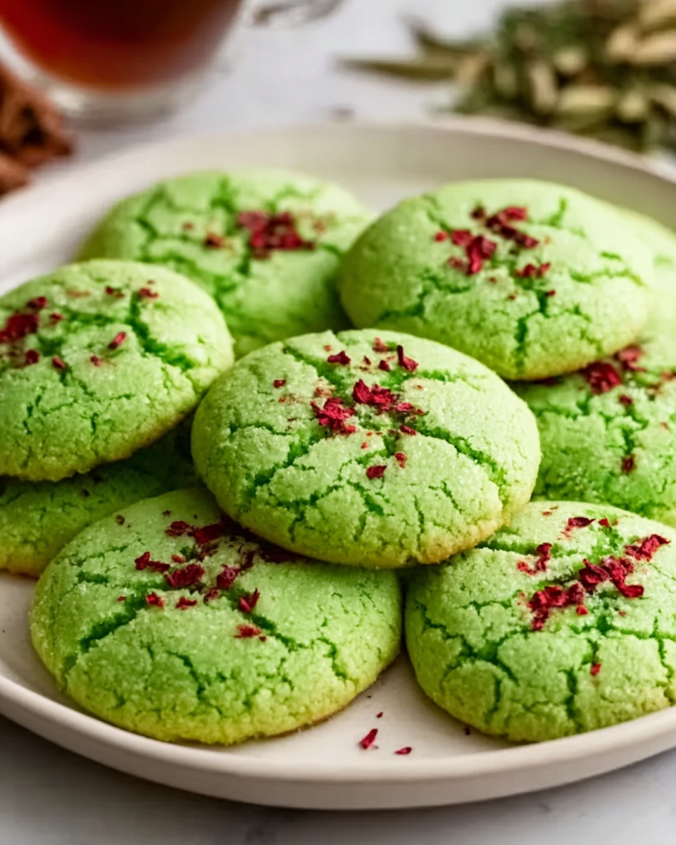 Grinch Cookies Recipe - Recipe Image