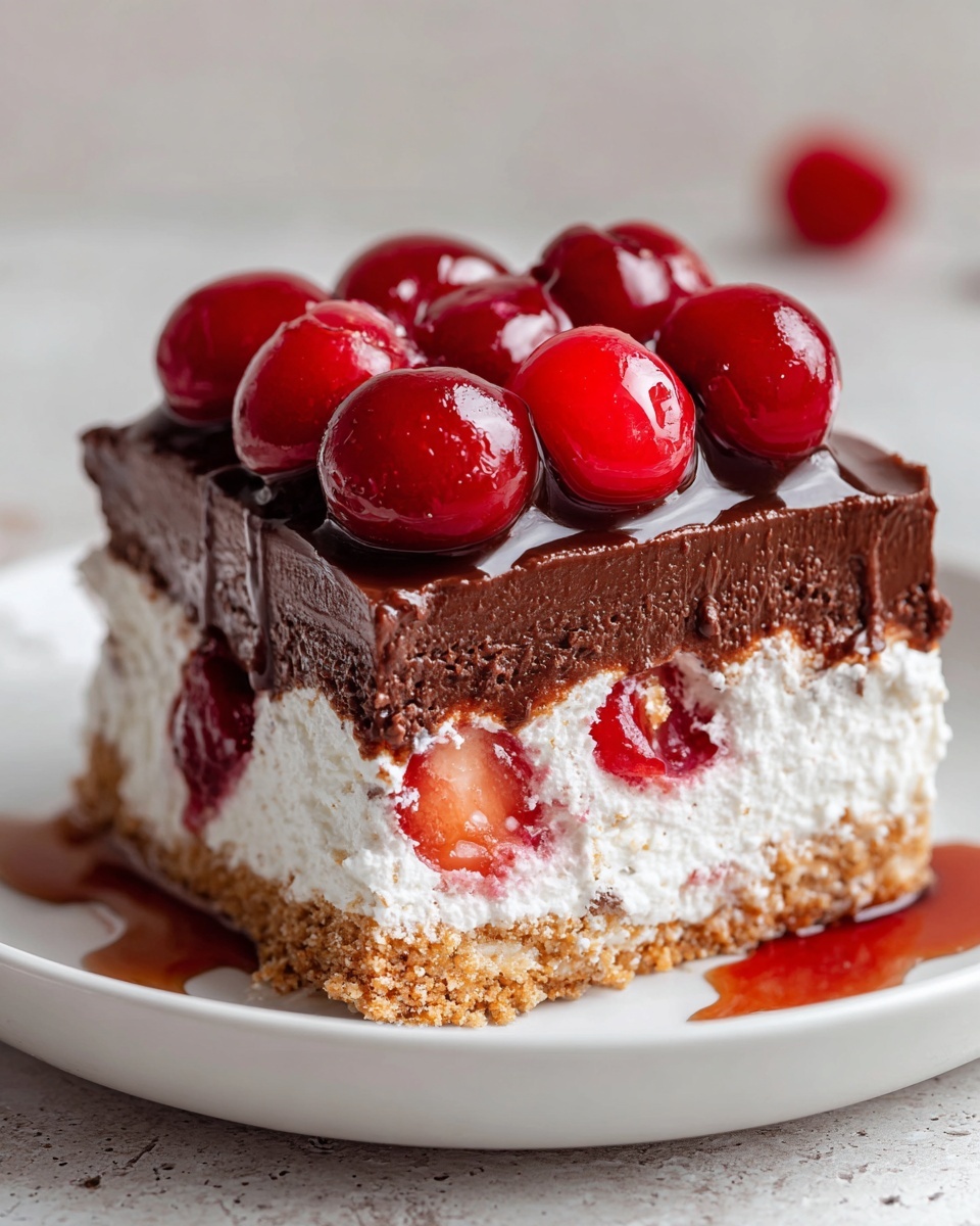 Chocolate Cherry Pie Bliss Recipe - Recipe Image