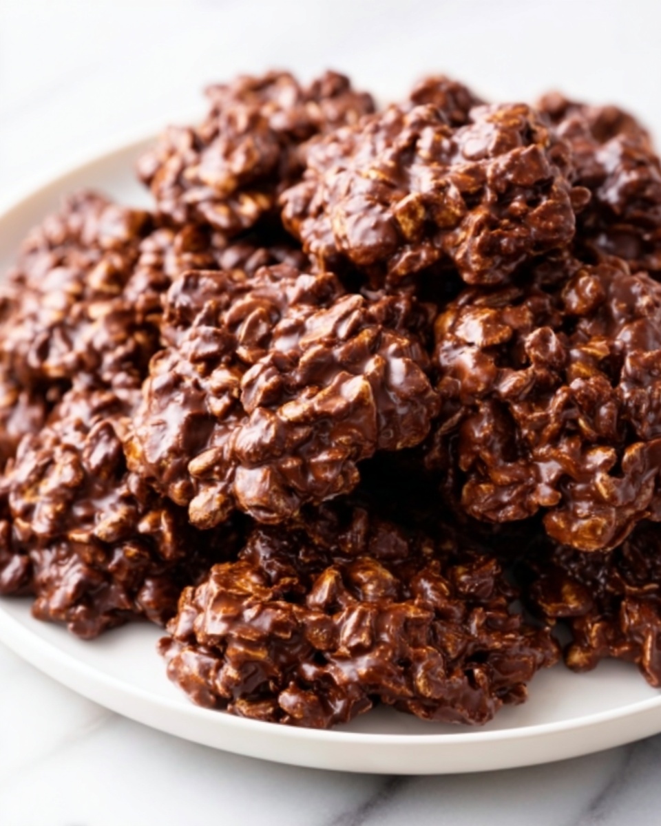 Healthy No Bake Cookies Recipe - Recipe Image
