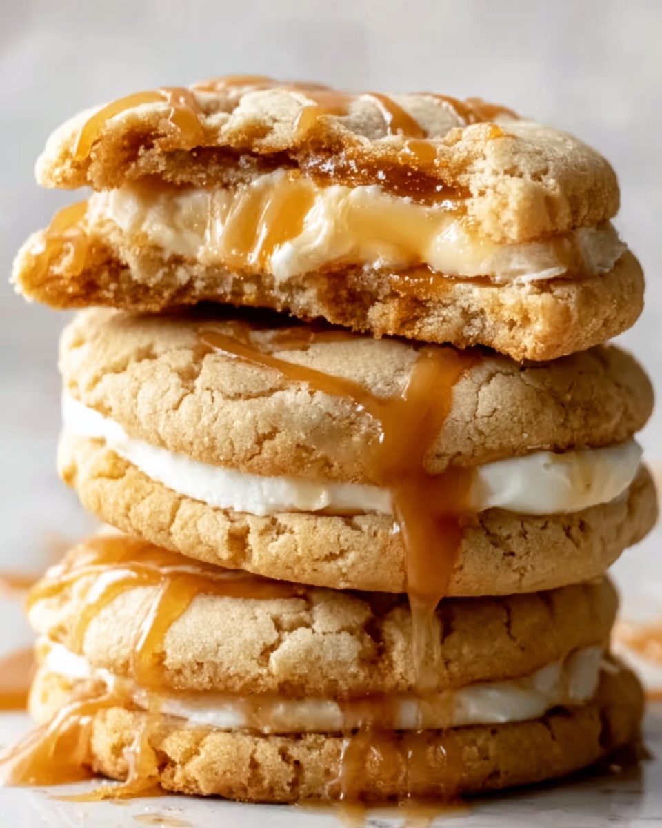 Caramel Cheesecake Cookies Recipe - Recipe Image