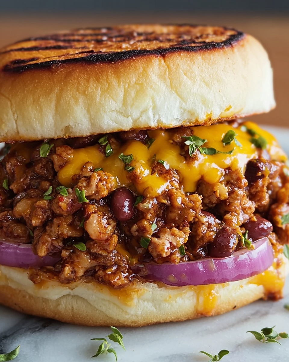 Delicious Cajun Chicken Sloppy Joes Recipe - Recipe Image