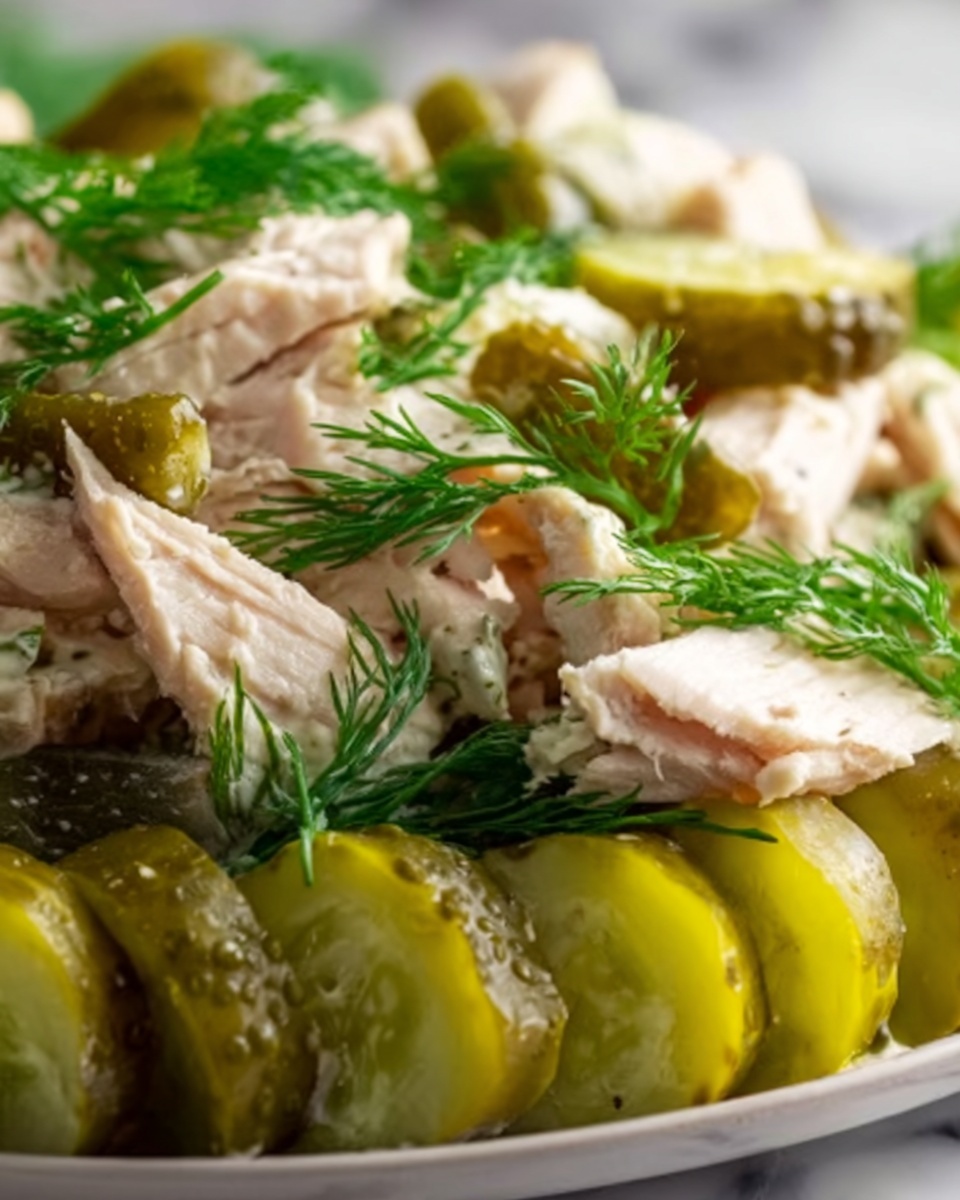 Dill Pickle Chicken Salad Recipe - Recipe Image