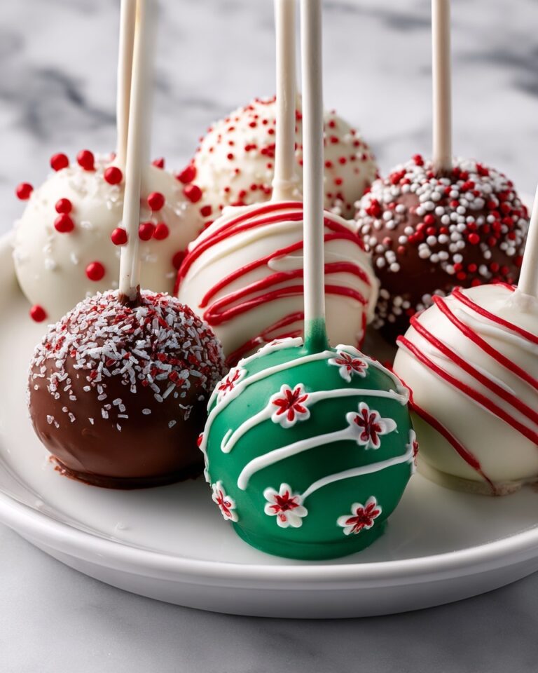 Christmas Cake Pops Recipe