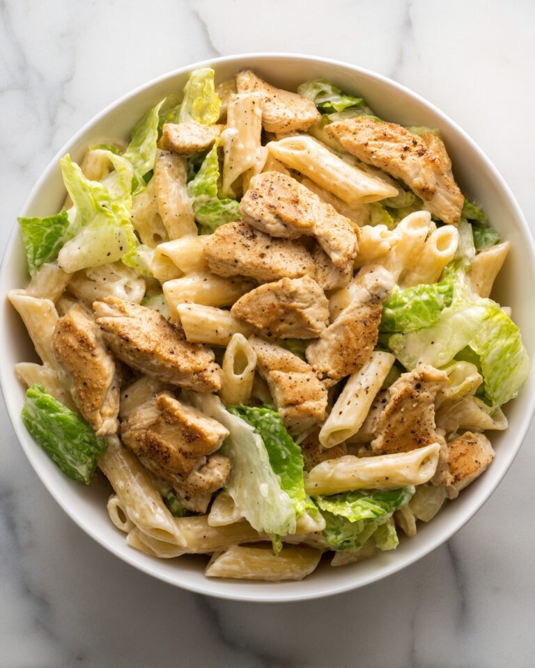 Chicken Caesar Pasta Salad Recipe