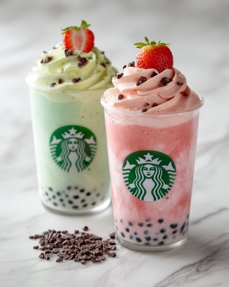 Kiwi Dragonfruit Crush Frappuccinos Recipe