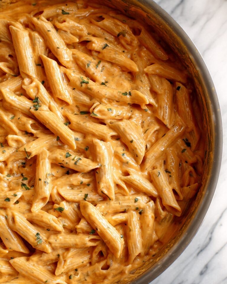 Buffalo Chicken Alfredo Penne Recipe