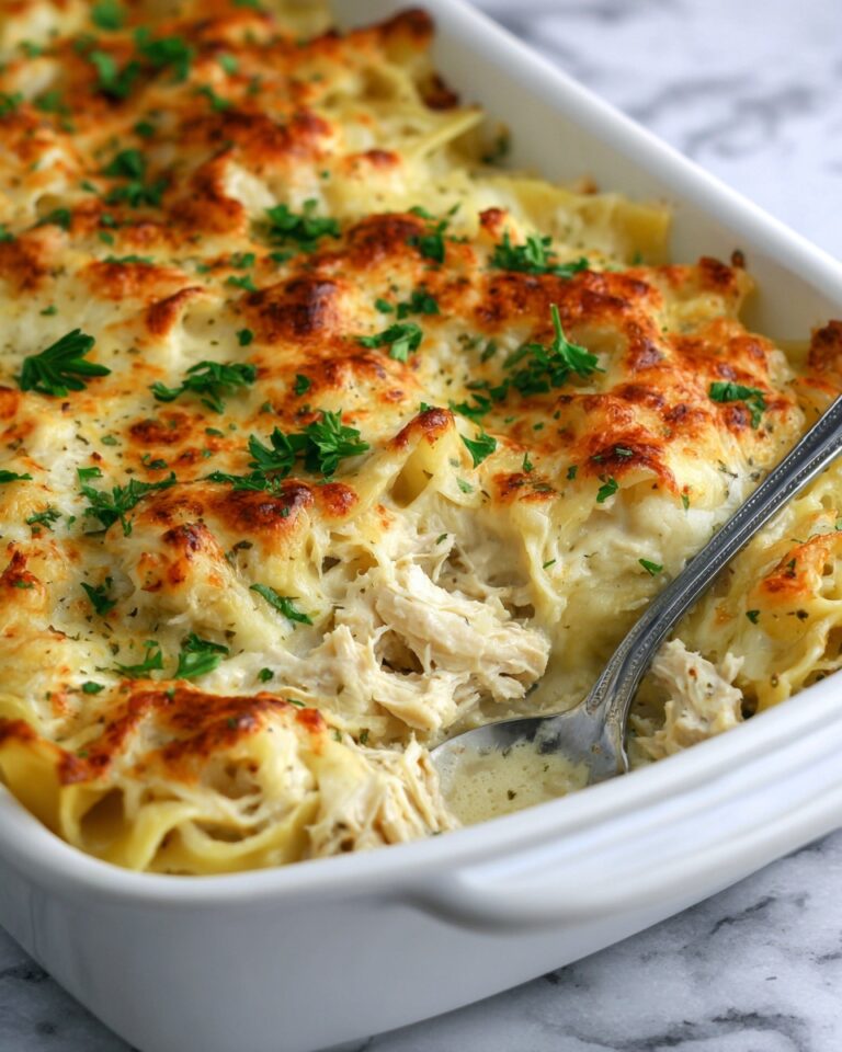 Easy Chicken Noodle Casserole Recipe