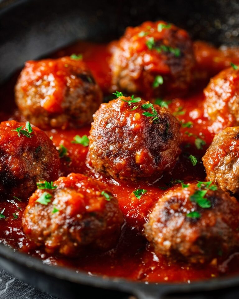 Spanish Meatballs in Tomato Sauce Recipe